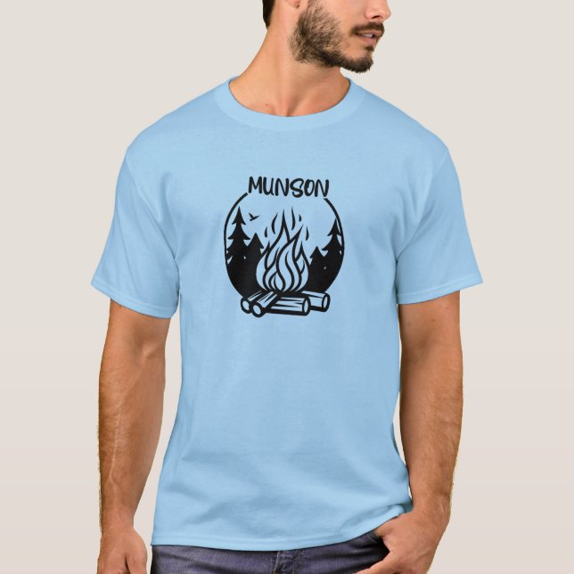 Munson Camping T-Shirt (Front)
