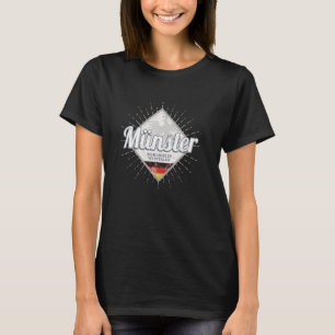 Münster City Germany North Rhine-Westphalia Souven T-Shirt