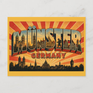Münster Germany Cathedral Postcard