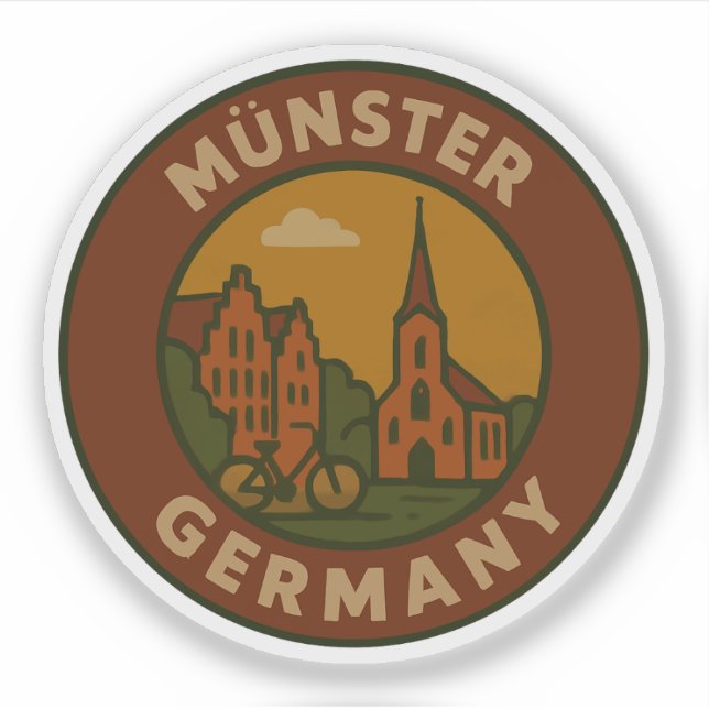 Münster Germany City Art (Front)