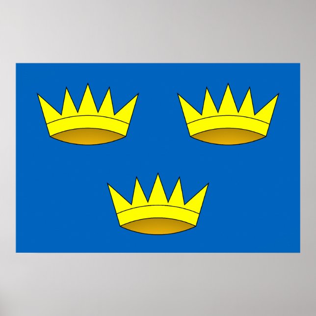 Munster, Ireland flag Poster (Front)