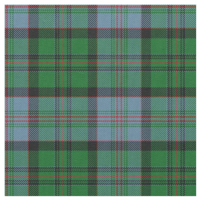 Munster Irish Province Tartan Fabric (Close Up)