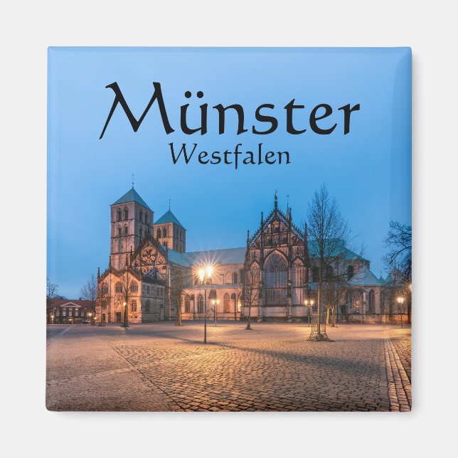 Münster Souvenir Magnet (Front)
