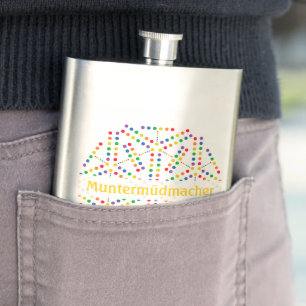 Muntermüdmacher Hip Flask