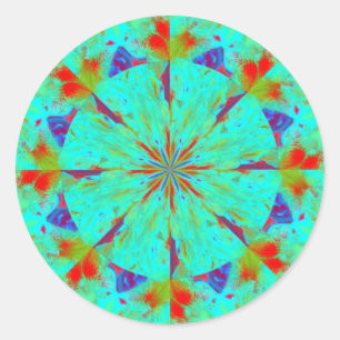 muppet face ki2 classic round sticker