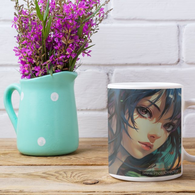 Mural 2 Anime 3 Coffee Mug (Mural 2 Anime 3 Coffee Mug)