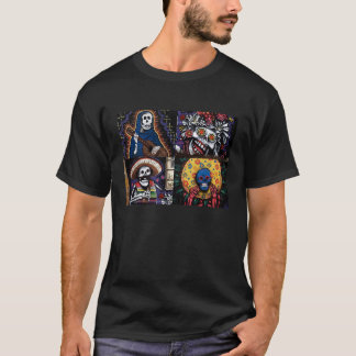 Mural Art Collage from Denver, Colorado T-Shirt