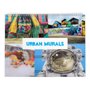 Mural Artwork Street Murals 2021 Home/Office Wall Calendar