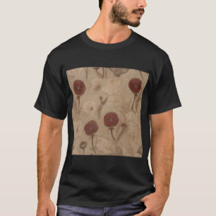 Mural of poppies symbolizing the decline of civili T-Shirt