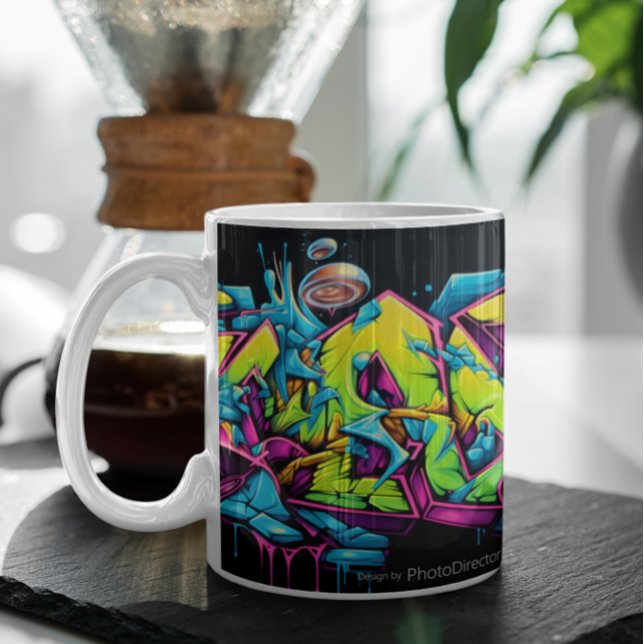 Mural tag 1 coffee mug (Mural Tag Variation 3 Coffee Mug )