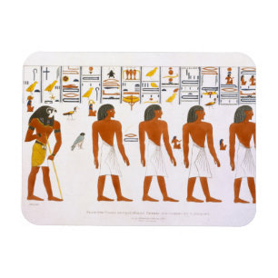 Murals from the Tombs of the Kings at Thebes, disc Magnet