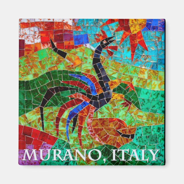 Murano Mosaic II Magnet (Front)