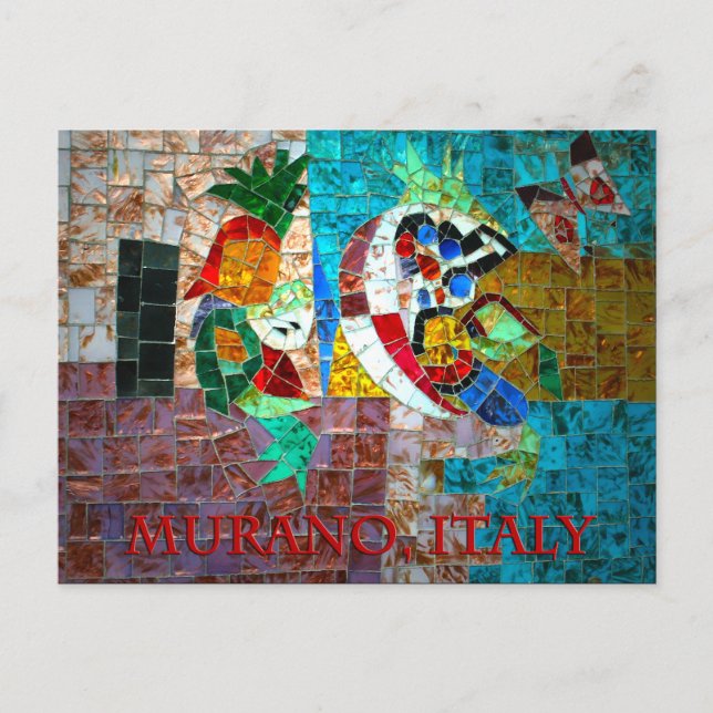 Murano Mosaic III Postcard (Front)