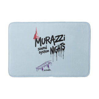Murazzi Sound System Nights - Drip Spray Edition Bath Mat