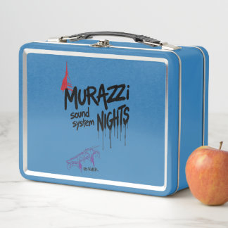 Murazzi Sound System Nights - Drip Spray Edition Metal Lunch Box