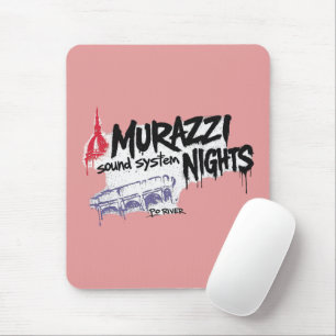 Murazzi Sound System Nights - Urban Graffiti Mouse Pad