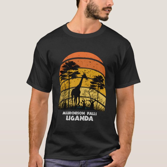 Murchison Falls Uganda Safari National Park Game R T-Shirt (Front)