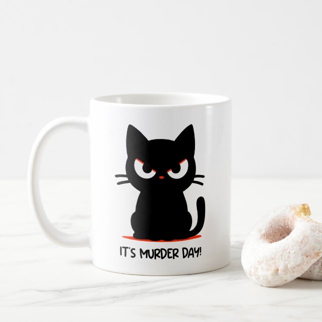 Murder Day Coffee Mug (With Donut)