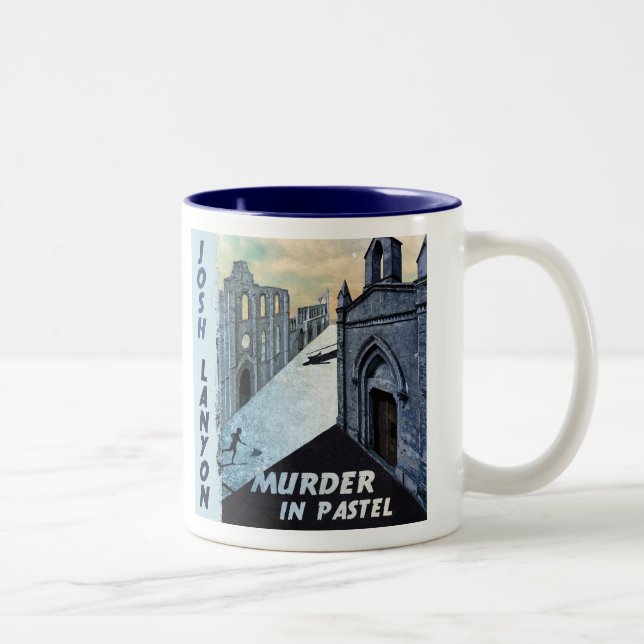 Murder in Pastel mug (Right)