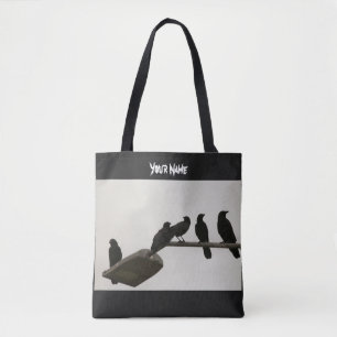 Murder in the street light T-Shirt Tote Bag