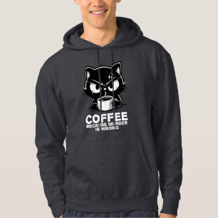Murder is wrong hoodie