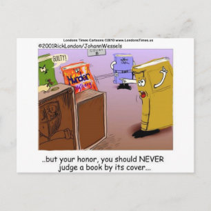 Murder Mystery Courtroom Drama Funny Tees & Gifts Postcard