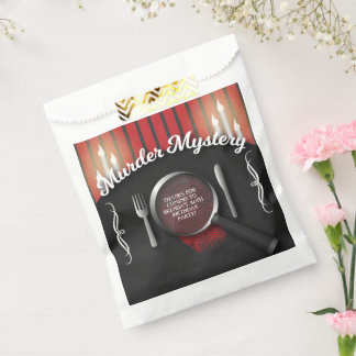 Murder Mystery Dinner Theatre Party Favour Bag