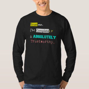 Murder Mystery Party Costume Trust Me T-Shirt