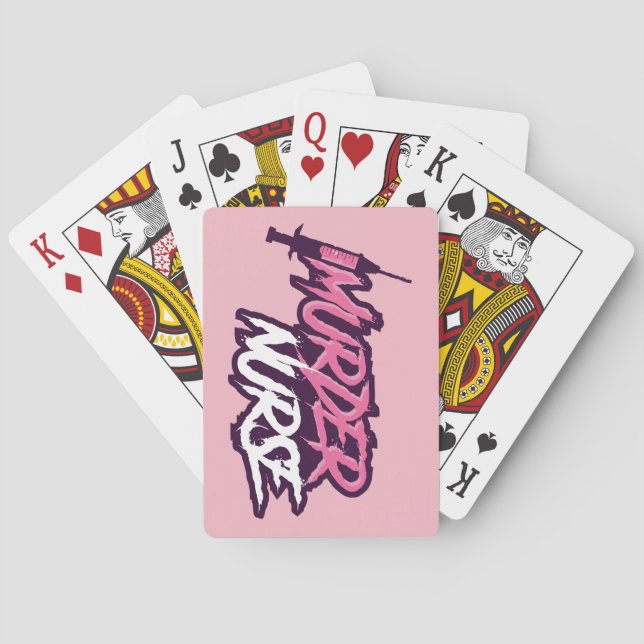 Murder Nurse Playing Cards (Back)