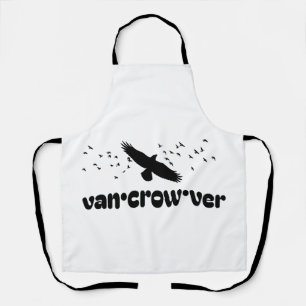 Murder of crows apron