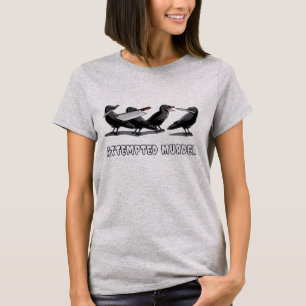 murder of crows, attempted murder T-Shirt