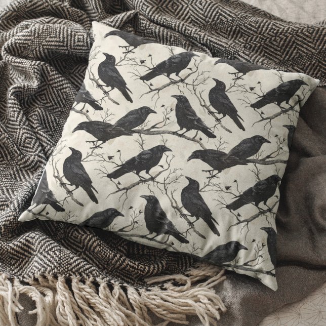 Murder of Crows Cushion (Creator Uploaded)