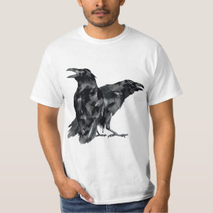 Murder Of Crows Raven Birds  T-Shirt