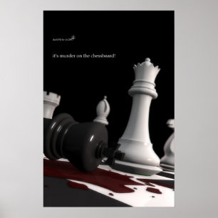 Murder on the Chessboard - Print