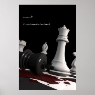 Murder on the Chessboard - Print