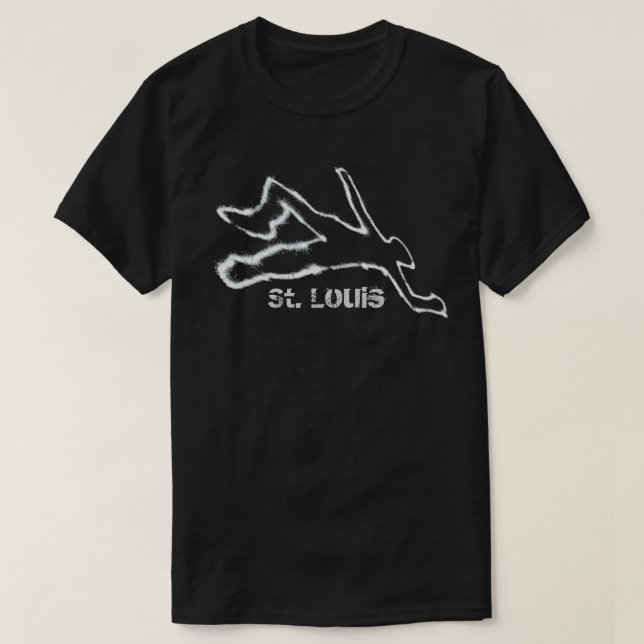 Murder Scene Your Text T-Shirt (Design Front)