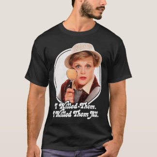 Murder She Wrote 80s Retro TV Design 3 T-Shirt