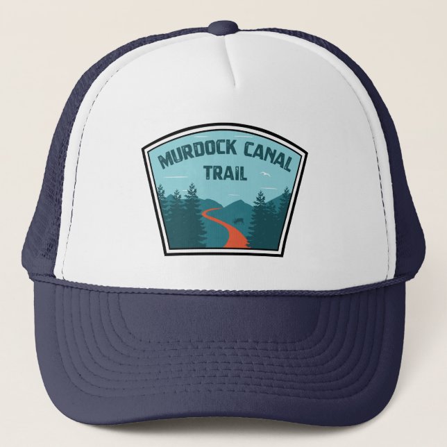 Murdock Canal Trail Utah Trucker Hat (Front)