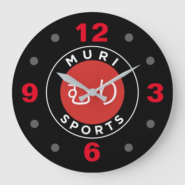 MURI SPORTS LARGE CLOCK (Front)
