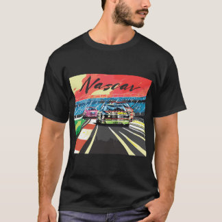 murica dale 3arnhardt nascar racing cup stock car  T-Shirt