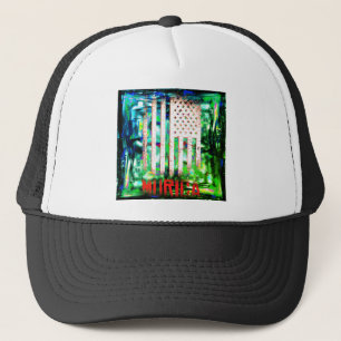 Murica Flag of USA Trucker Hat