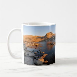 Muriel Lake Sunset near Piute Pass - Sierra Nevada Coffee Mug