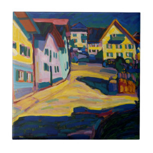 Murnau Burggrabenstrasse 1 - Wassily Kandinsky Ceramic Tile
