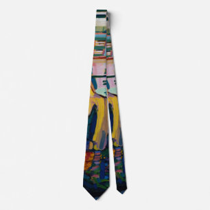 Murnau Burggrabenstrasse 1 - Wassily Kandinsky Tie