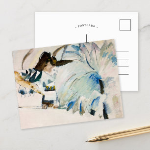 Murnau with Locomotive   Kandinsky Postcard