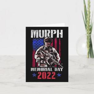 Murph 2022 Workout Challenge American Memorial Card
