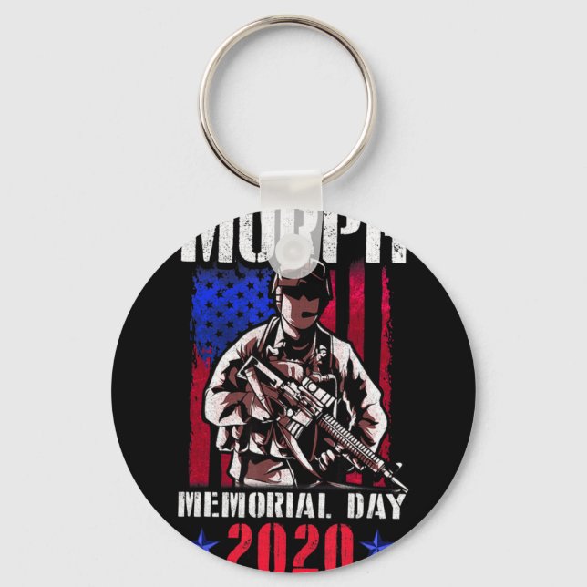 Murph 2023 workout challenge american memorial day key ring (Front)