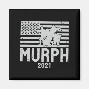 Murph 2023 workout patrioticic memorial day Murph Magnet