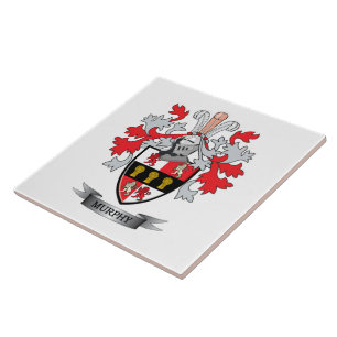 Murphy Coat of Arms Ceramic Tile