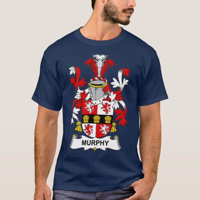 Murphy Coat of Arms  Family Crest T-Shirt (Front)